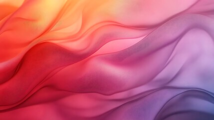 Obraz premium Abstract Colorful Waves Flowing Seamlessly