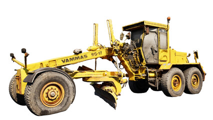 tractor isolated on white background