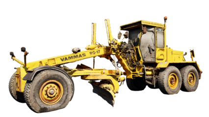 tractor isolated on white background