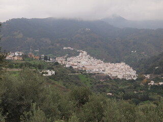 Fototapeta premium Tolox (Province of Málaga, Andalusia, Kingdom of Spain)
