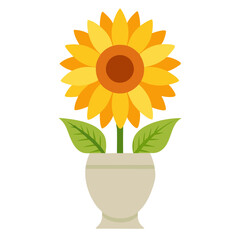 Obraz premium sunflower in a vase