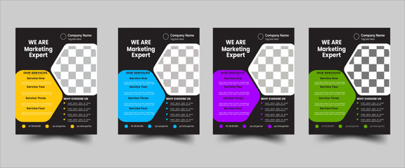 business flyer. corporate newest trendy creative corporate multipurpose minimal official business advertising magazine poster flyer with creative corporate trendy geometric shape template print design