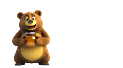 bear with honey 