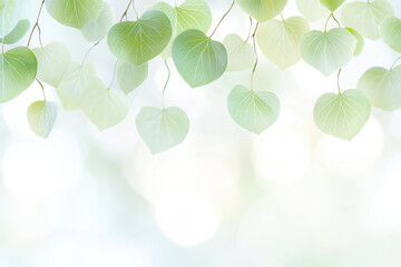 Obraz premium Soothing and refreshing new green graphic design.