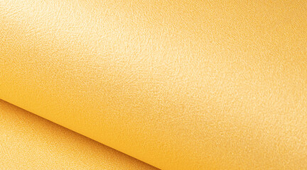 Goldenrod yellow paper background with a metallic, glossy surface and a smooth, grainy texture....