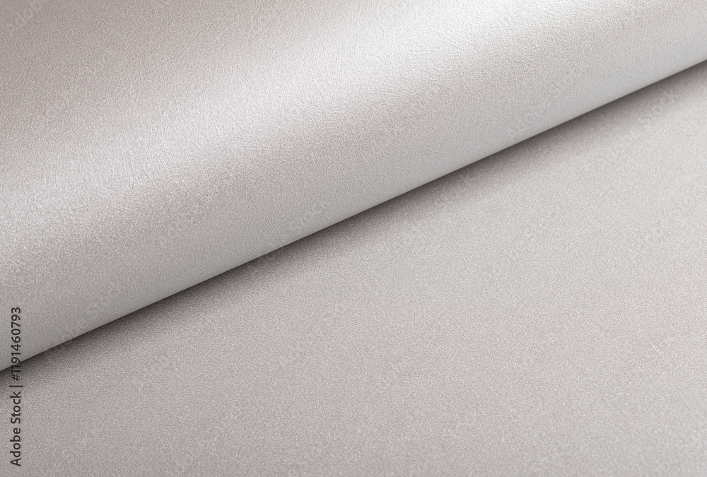 Poster platinum gray paper background with a smooth, metallic finish and a grainy texture. soft reflective 