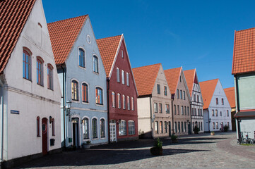 House row in Jakriborg, Hjärup