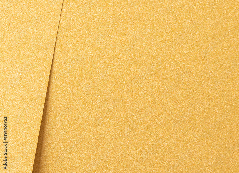 Poster mustard yellow paper background with a fine, grainy texture and a shiny, glossy surface. warm sunflo