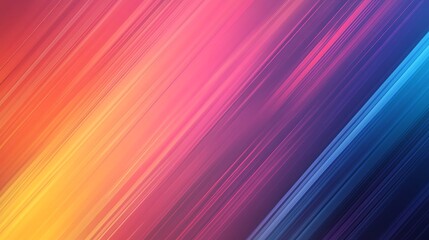 Obraz premium Colorful gradient background with angled stripes inside.