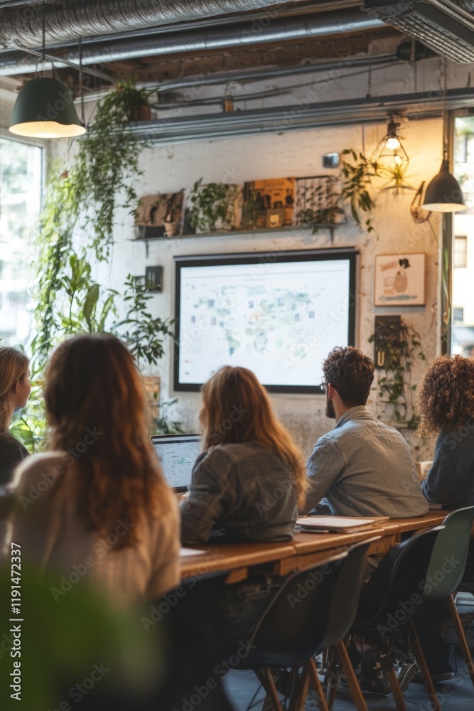 Poster Collaborative Innovation in a Bright Co-Working Environment with Smartboard Technology