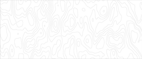 abstract Vector geography landscape Topo contour map on white background, Topographic contour lines. Seamless pattern with lines Topographic map. 