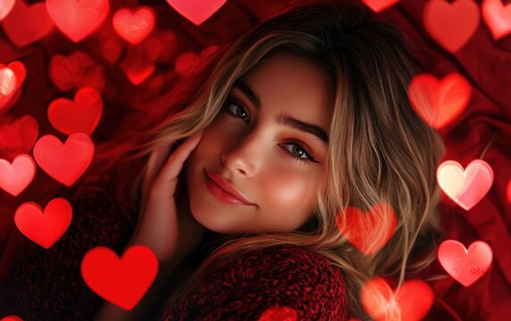 Saint Valentines Day background