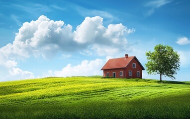 Obraz premium house background