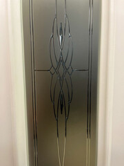 Glass door design boosts interior style