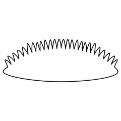 grass outline
