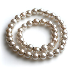 Obraz premium Elegant Pearl Necklace for Timeless Bridal Jewelry and Sophisticated Fashion Accessories