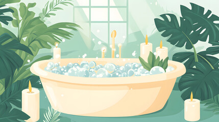 Fototapeta premium bath 