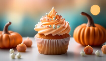 halloween pumpkin cake