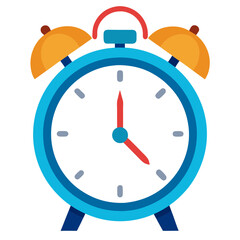 alarm clock vector illustration