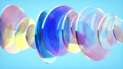 background with circles