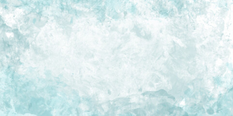 Watercolor bleed and fringe with vibrant distressed grunge texture, foam with in the water. Pale green background. Beautiful abstract watercolor background for texture