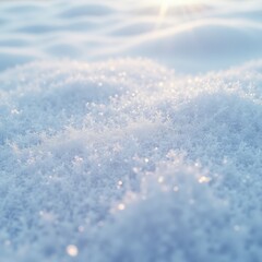 abstract view of frost formations