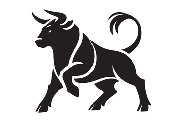 Bull silhouette