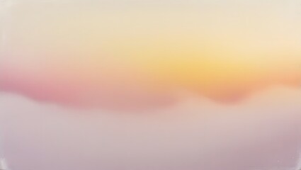 Obraz premium Serene gradient design blending yellow, orange, and blush pink. Perfect for digital art, branding, web design, social media, and creative projects with a calming, warm, and harmonious color scheme.