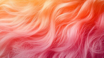 Colorful Wavy Hair Texture Background Image