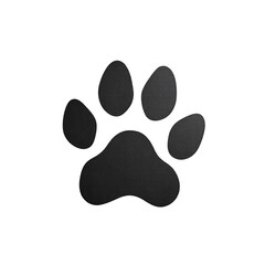 Dark Paw Print, Textured Background, Pet, Animal,  Cute,  Paw