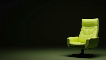 Chartreuse whistle on right. Lime green swivel chair modern design min