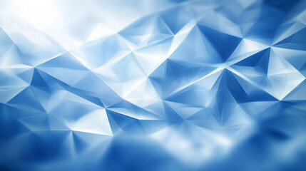 Obraz premium Textured geometric patterns in shades of blue create a calming visual experience