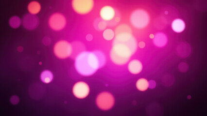 Vibrant abstract background with blurred bokeh circles.