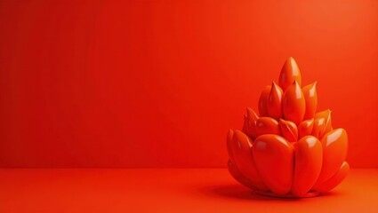 Female body candle Perfume dupe Hosting core Flame diffuser Perfumer Goodal Heeta Redefine Meat The Nue Co. 7 virtues Rich saffron orange meditation symbol on left. pumpkin pile