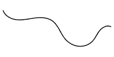 Black thread isolates on a white background. black silk thread looped in a circle form, symbolizing vector thread of fate in tradition. .Line of red yarn, long red thread. 