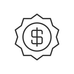 Money Badge Icon