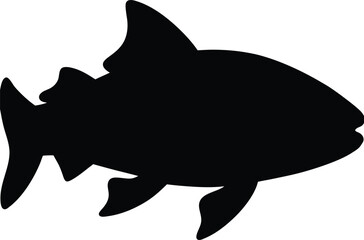 Arctic-char line arts with white background (8).eps