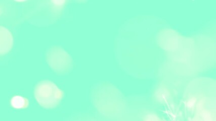a mesmerizing seamless looping video features sparkling light effects against a calming aqua background, creating a soothing and dynamic visual experience of shimmering, radiant energy