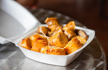 Longanizas (sausages) is a traditional Puerto Rican food on a popular culinary trail.