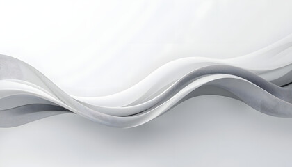 Obraz premium Abstract grayscale flowing wave background.
