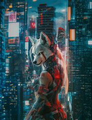 wolfman, wolf, fantasy creature, DND, avatar, Gnoll