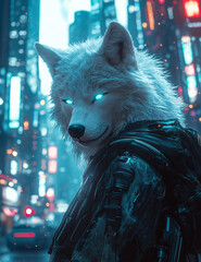 wolfman, wolf, fantasy creature, DND, avatar, Gnoll