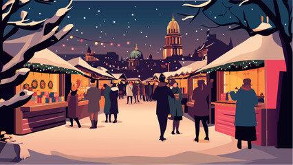 Winter Delights at the Berlin Christmas Market.eps