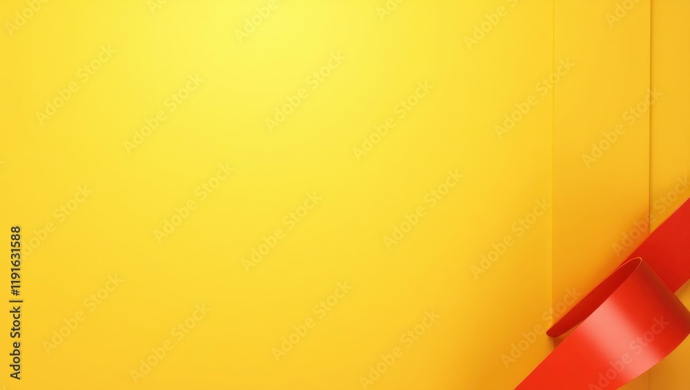 Poster ruby red safe on left. soft pink background. copy space for text, 3d render ai generated designer el