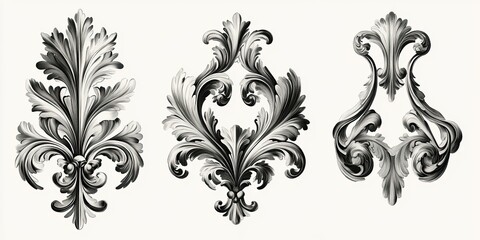Vector vintage horizontal line decoration 