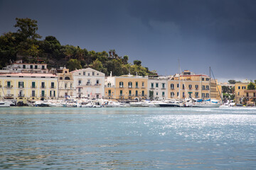 Obraz premium porto d'Ischia, beautiful island in Italy
