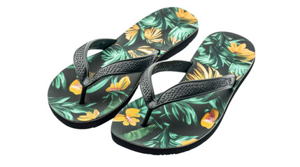 Flip flops transparent background