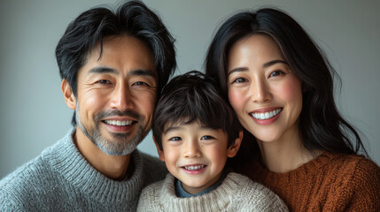 Fototapeta premium portrait of a family
