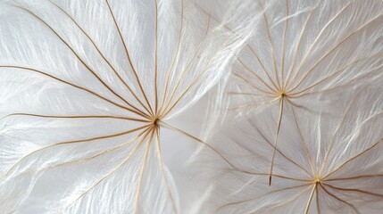 Dandelion seed heads