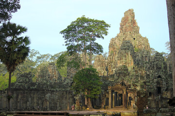 Ancient temple in the Angkor Wat complex in Siem Reap, Cambodia